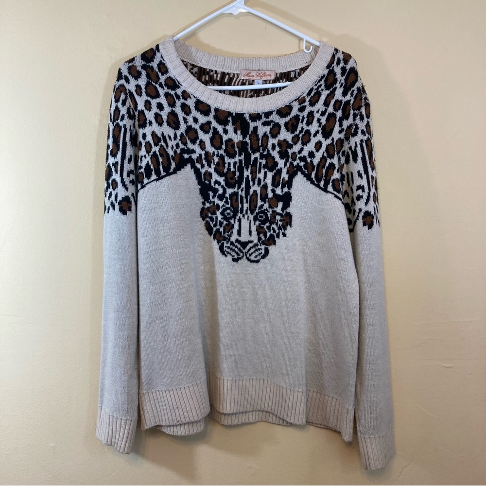 Mara Hoffman Leopard Sweater